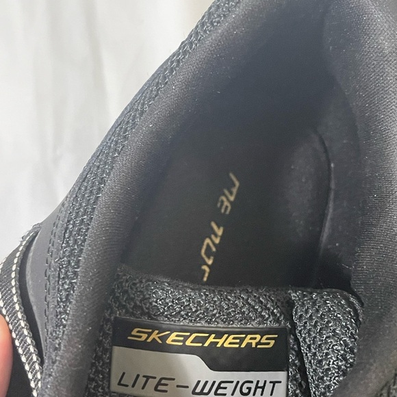 Skechers Sport Black Sneakers Workout Athletic Memory Foam Men’s size 13 - Picture 5 of 8